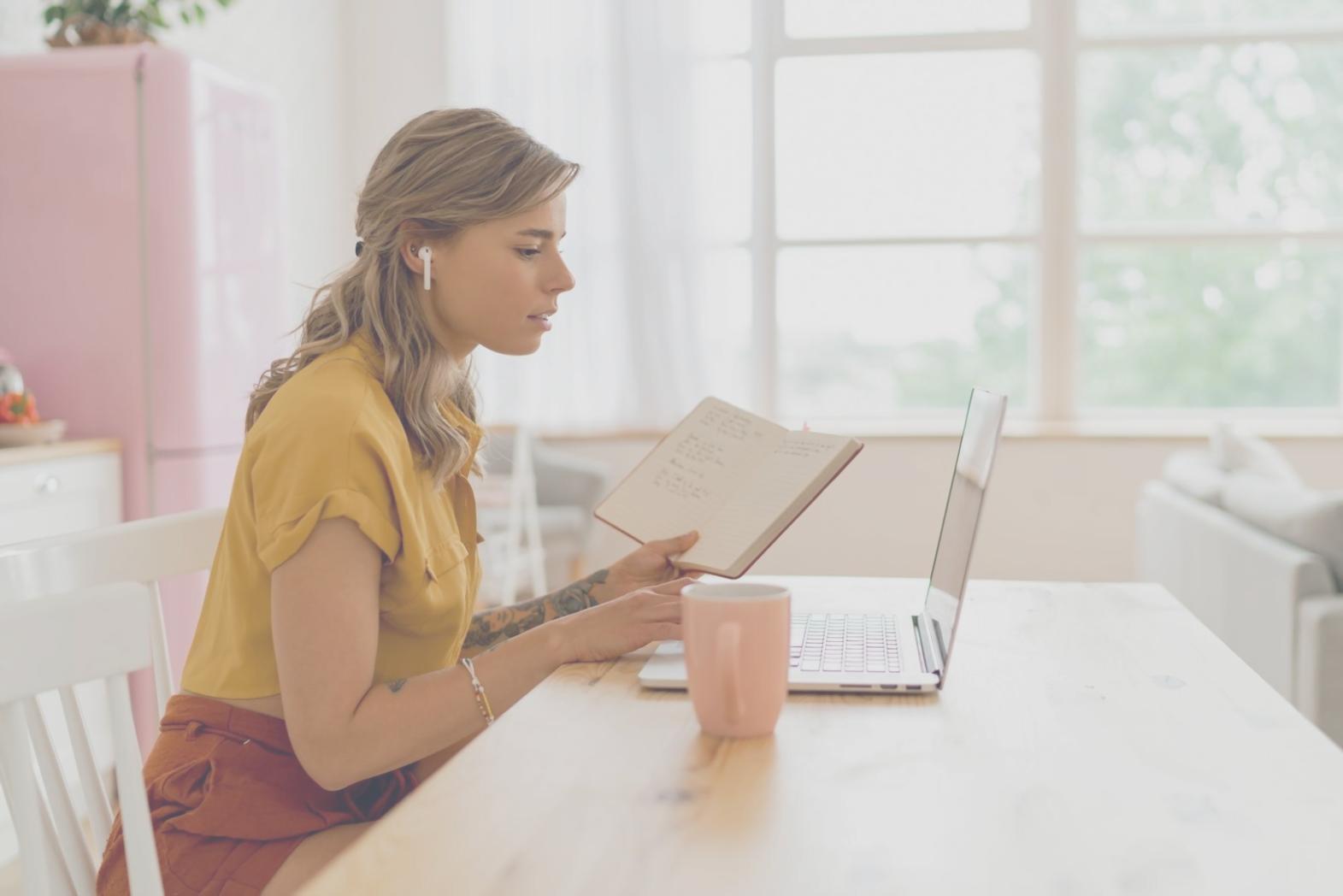 Financial planning session with charts and analysis