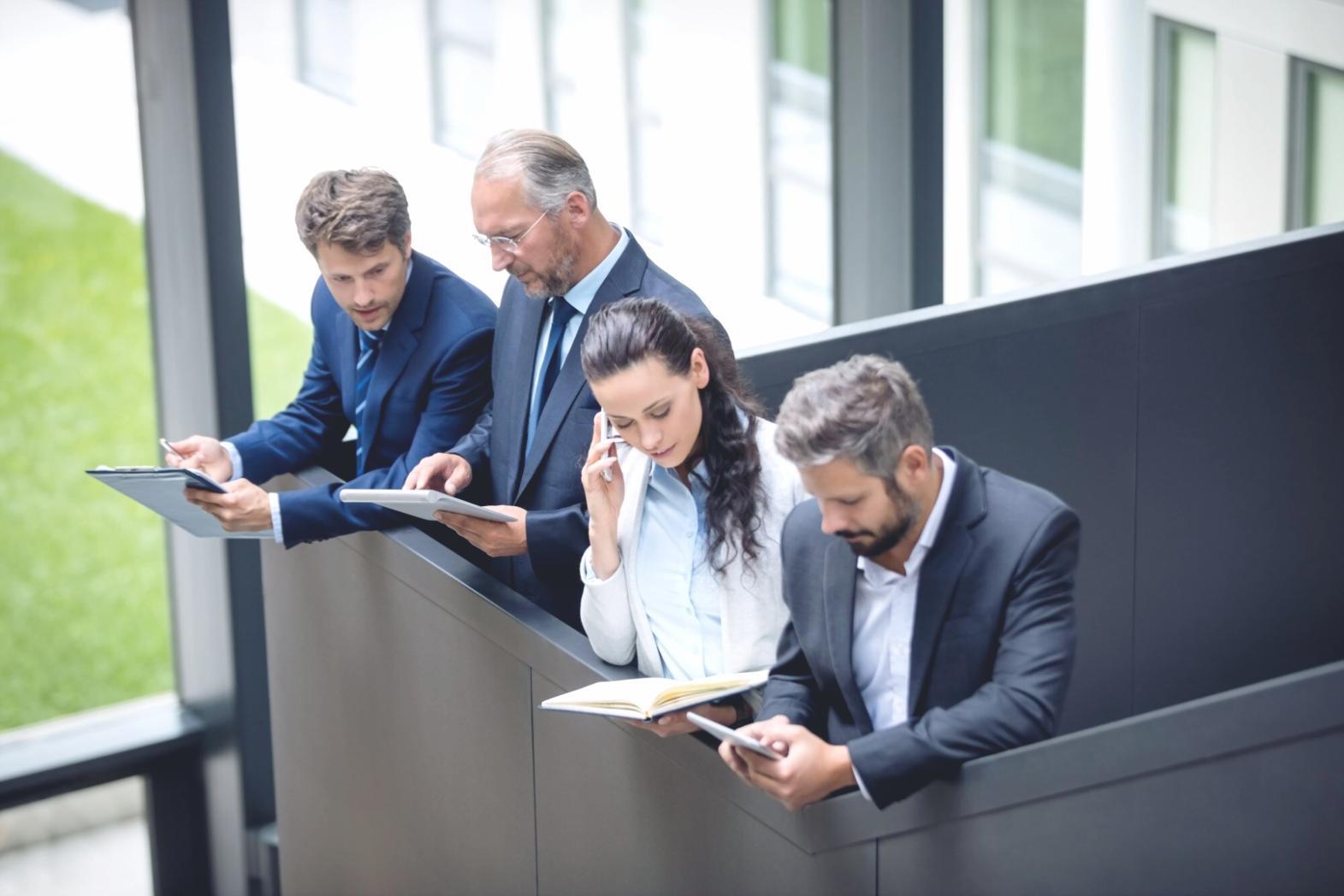 Long-term financial planning discussion with business owner